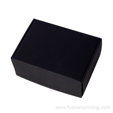 Custom Black Kraft Paper Corrugated Box Shipping Box